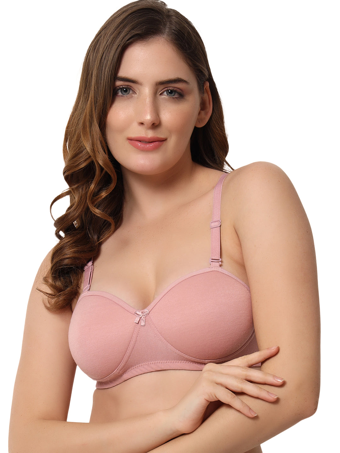 Effectinn Seamless in Demi cup Padded Bra- MUSKAN