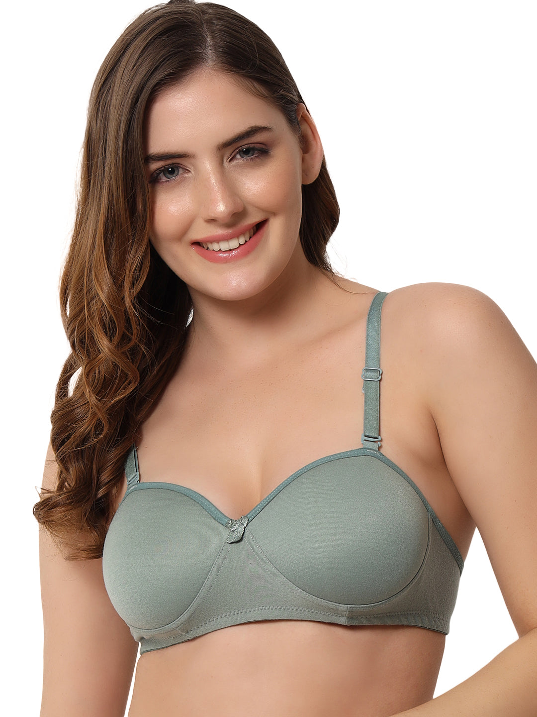 Effectinn Seamless in Demi cup Padded Bra- MUSKAN