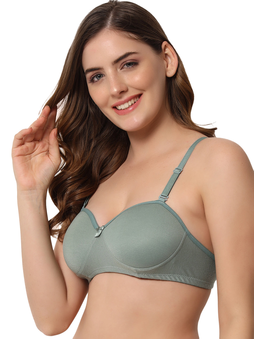 Effectinn Seamless in Demi cup Padded Bra- MUSKAN
