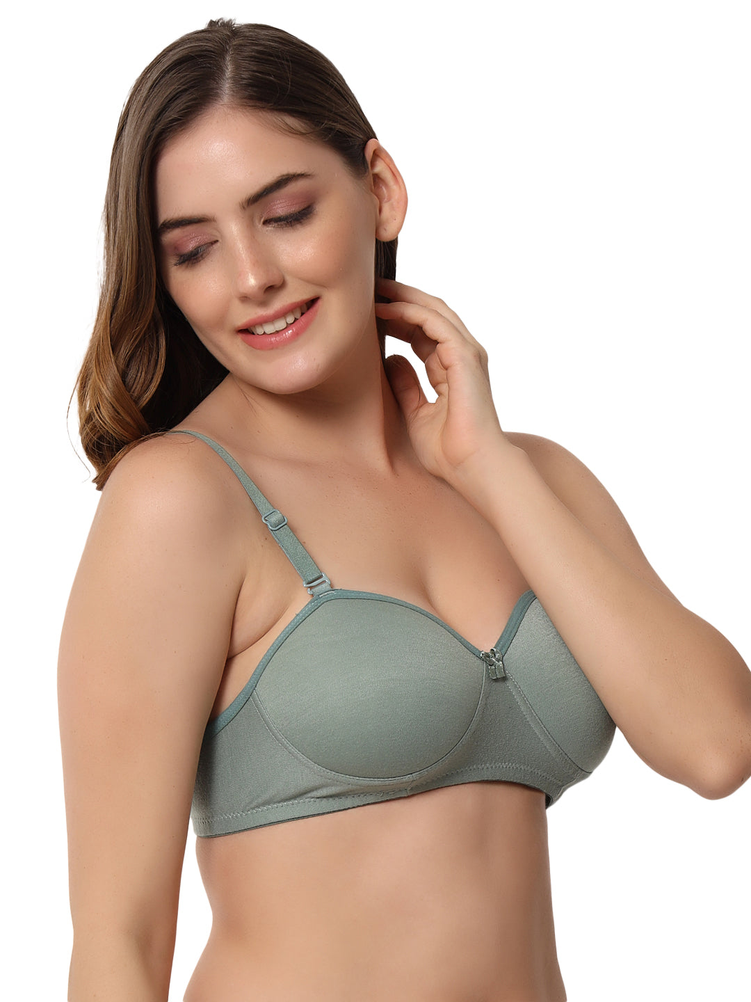Effectinn Seamless in Demi cup Padded Bra- MUSKAN