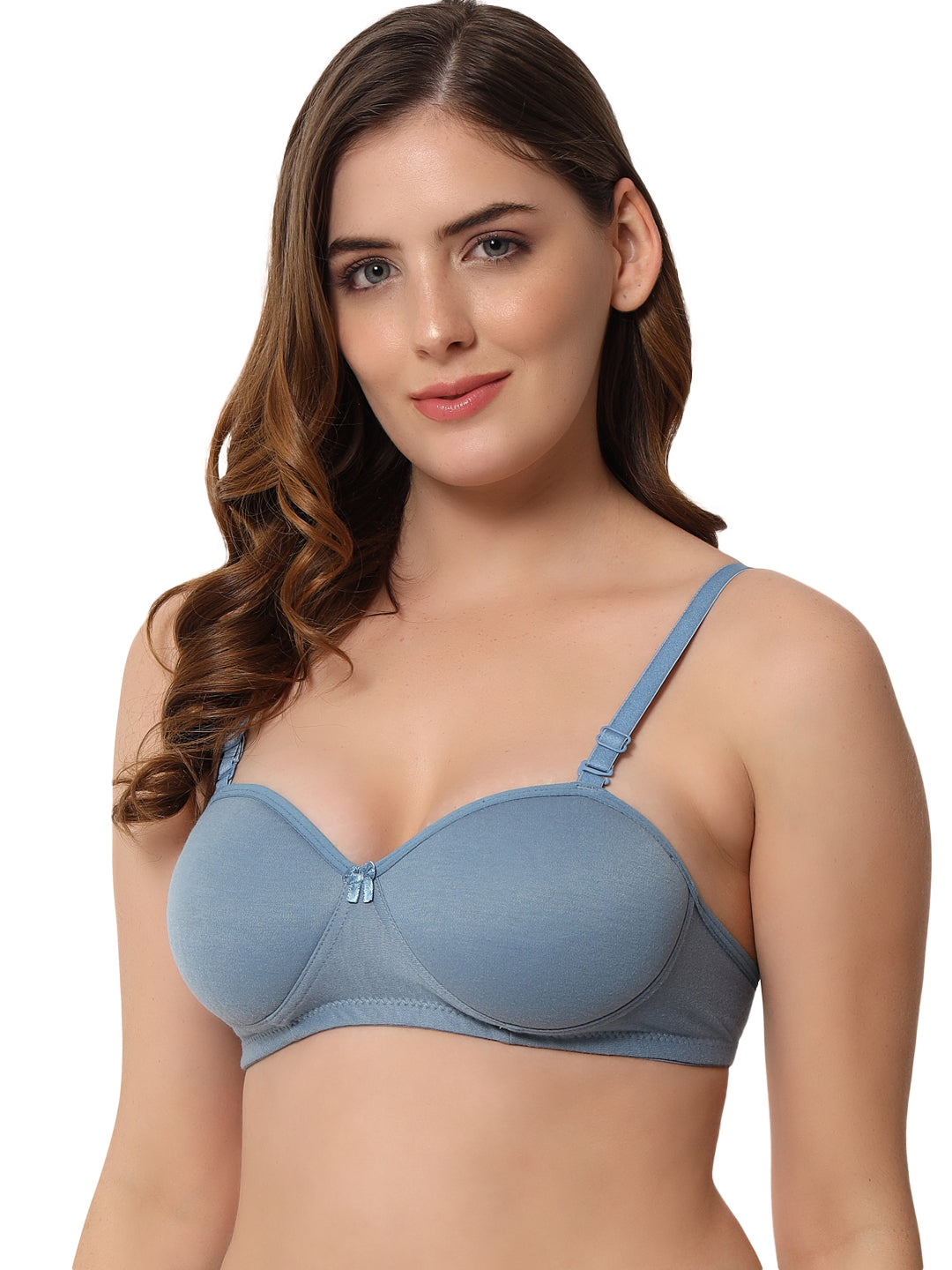 Effectinn Seamless in Demi cup Padded Bra- MUSKAN