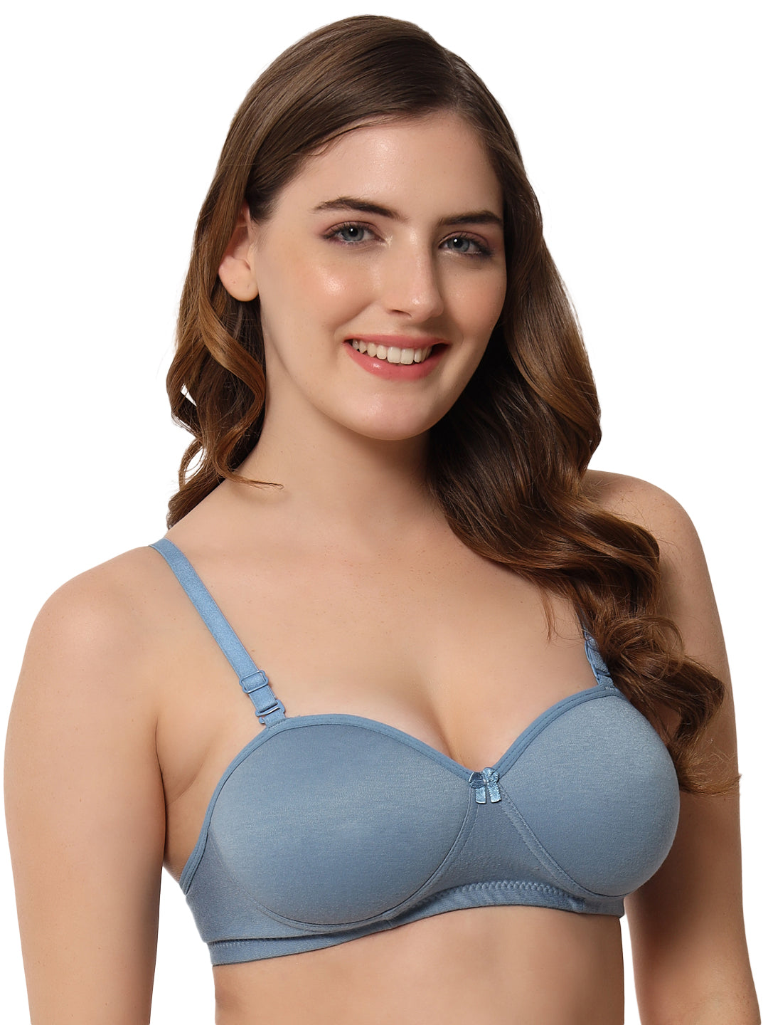 Effectinn Seamless in Demi cup Padded Bra- MUSKAN