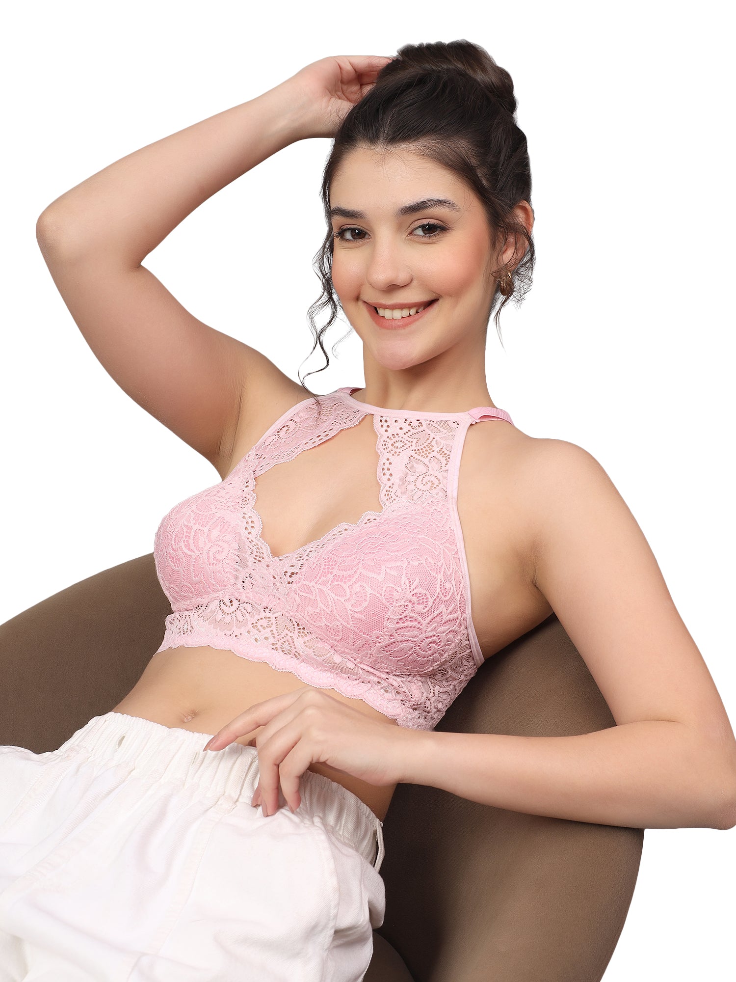 Effectinn Round Neck Padded Bralette