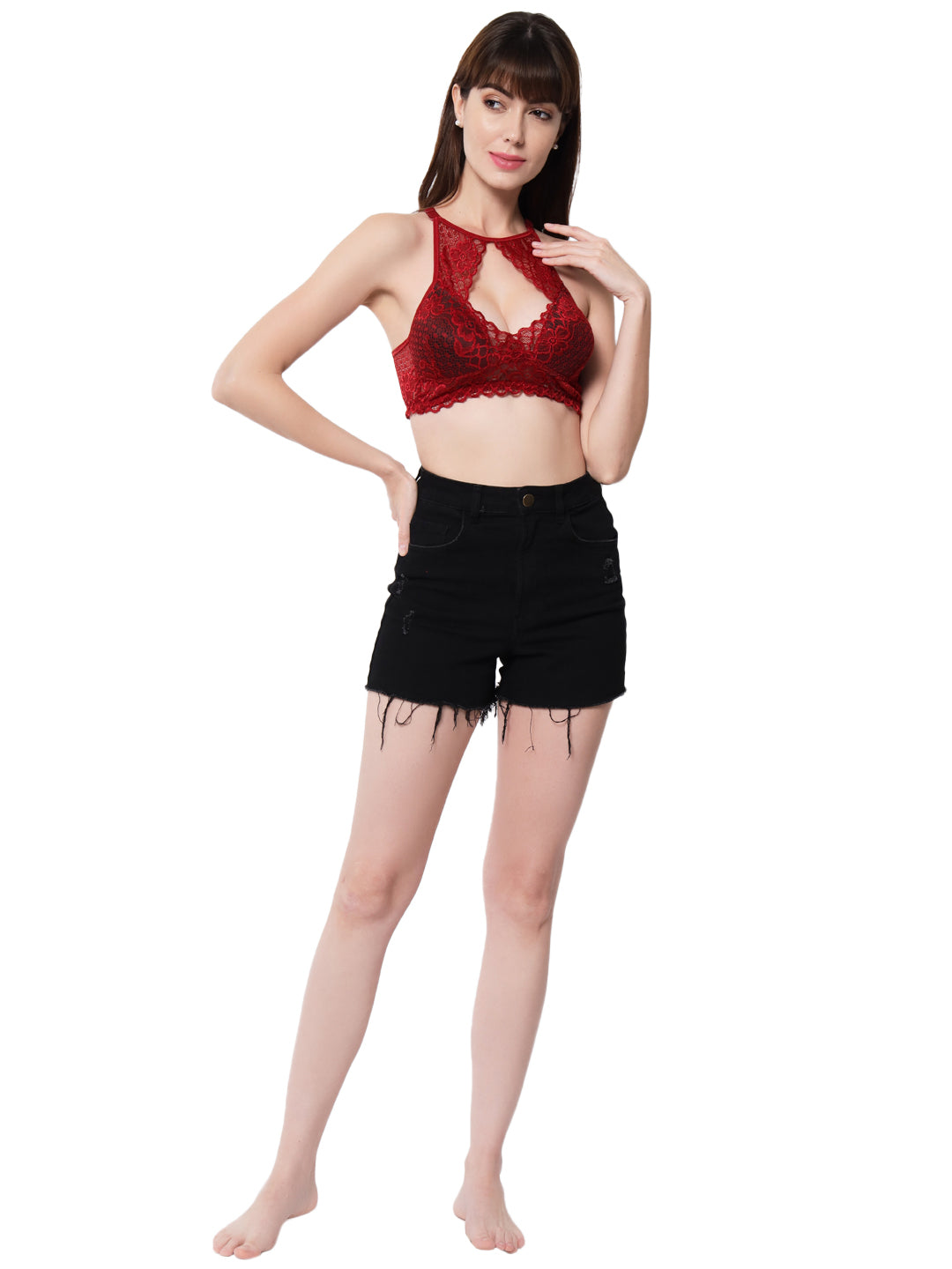 Effectinn Round Neck Padded Bralette