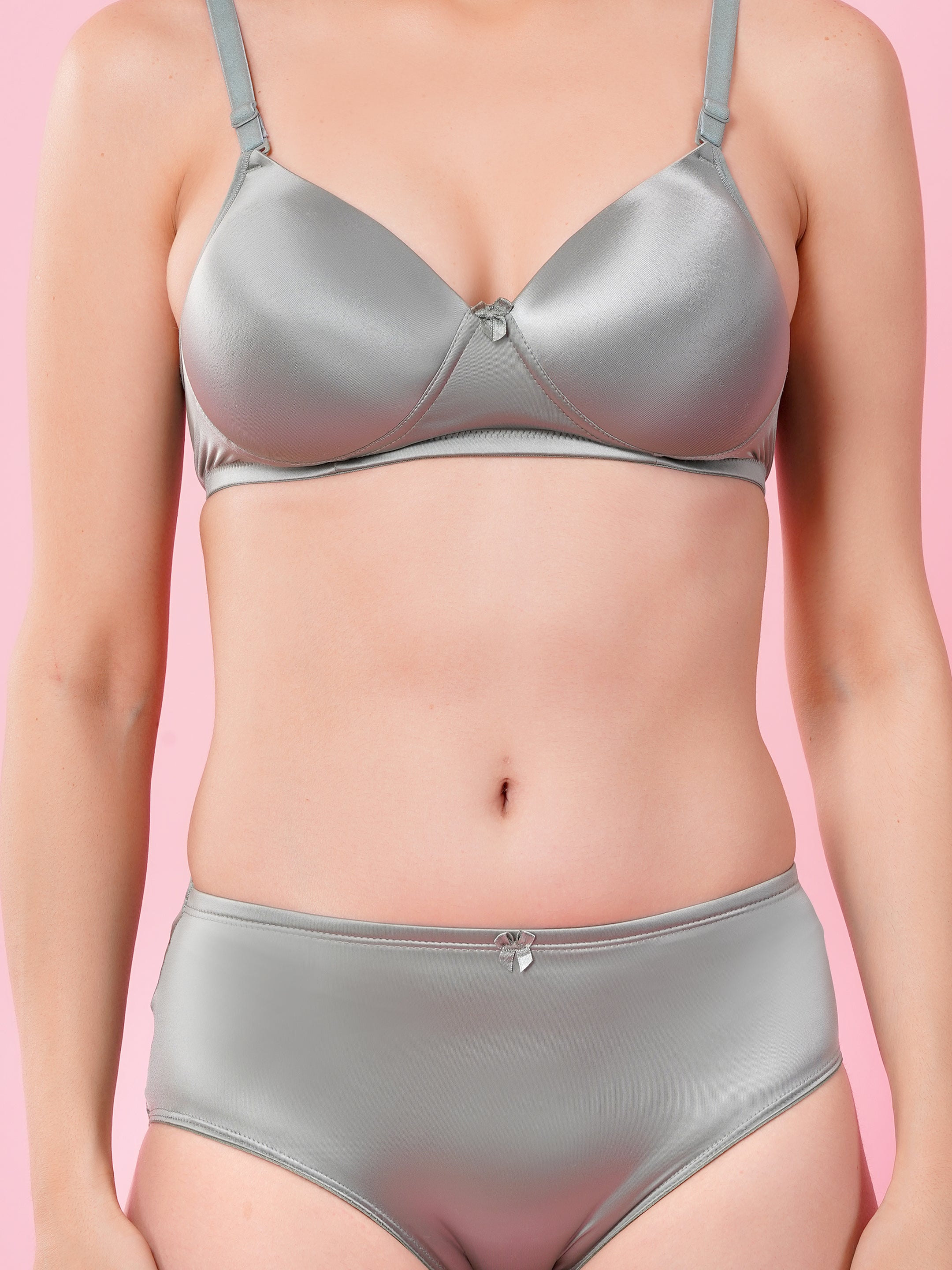 Shine Luxury Padded Bra & Panty Set | Elegant Smooth Fit Lingerie (SHINE PAD SET)