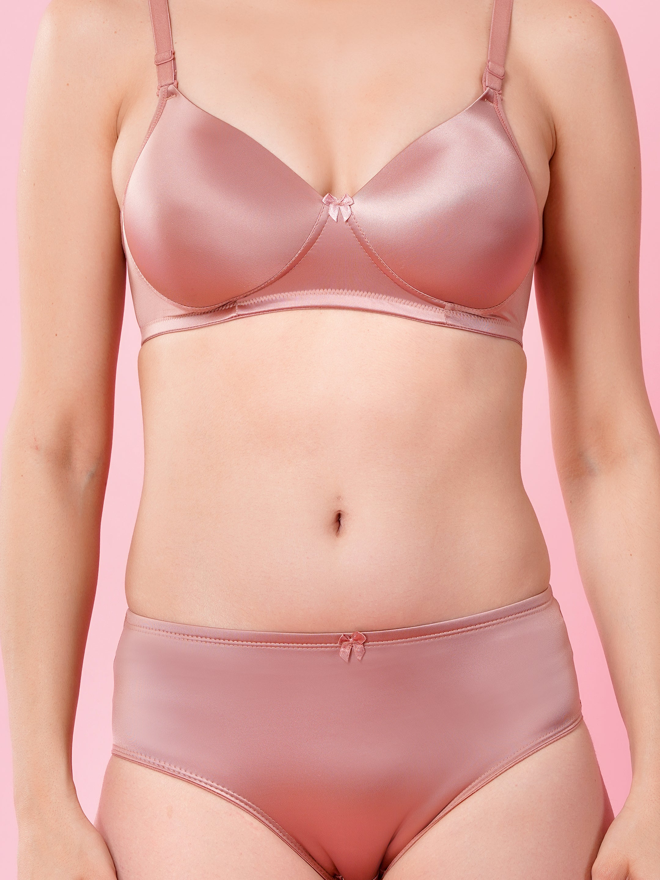 Shine Luxury Padded Bra & Panty Set | Elegant Smooth Fit Lingerie (SHINE PAD SET)
