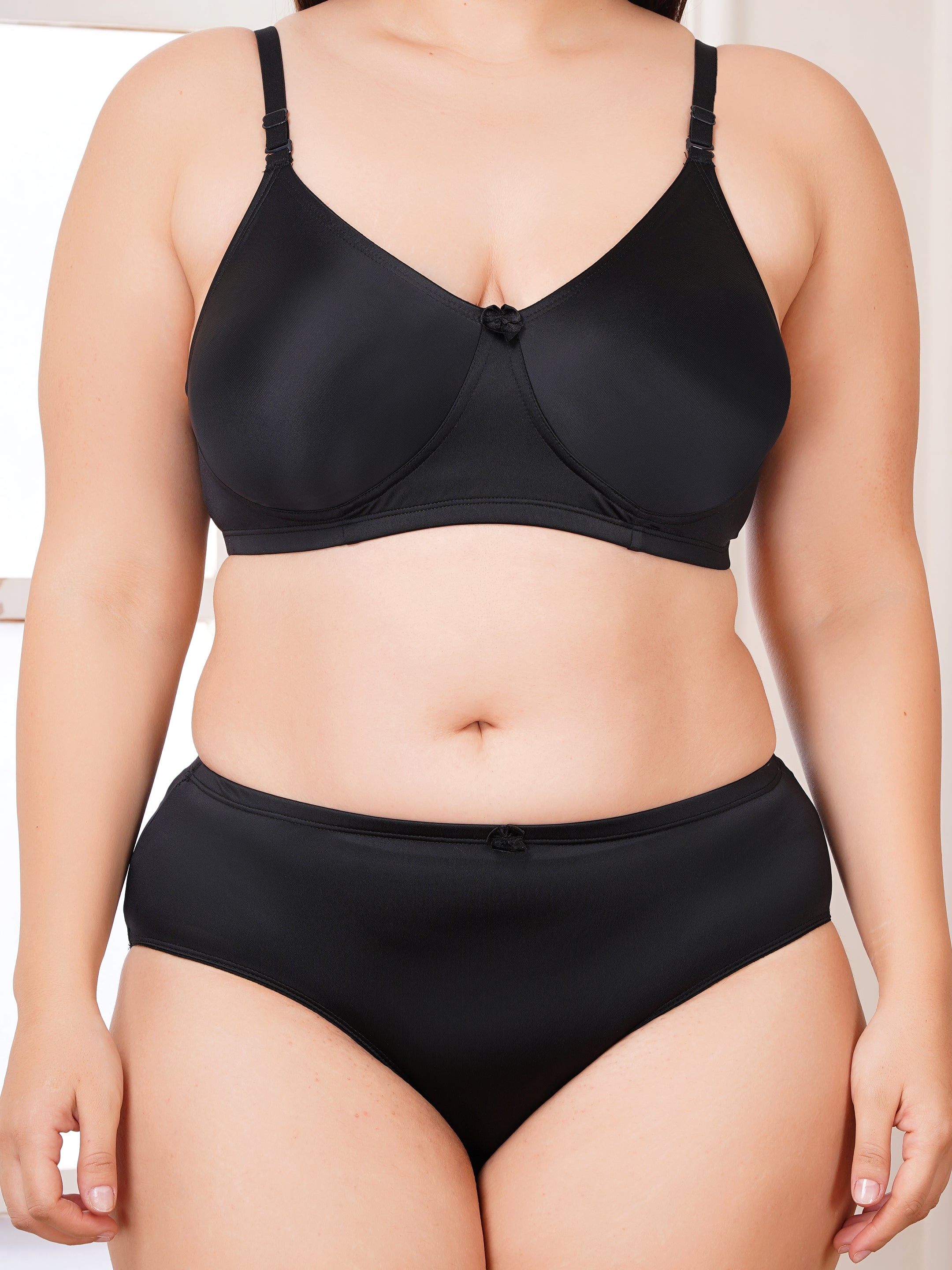 Effectinn"s Non Padded Glossy Lingerie Set (Shining Set) (Copy)