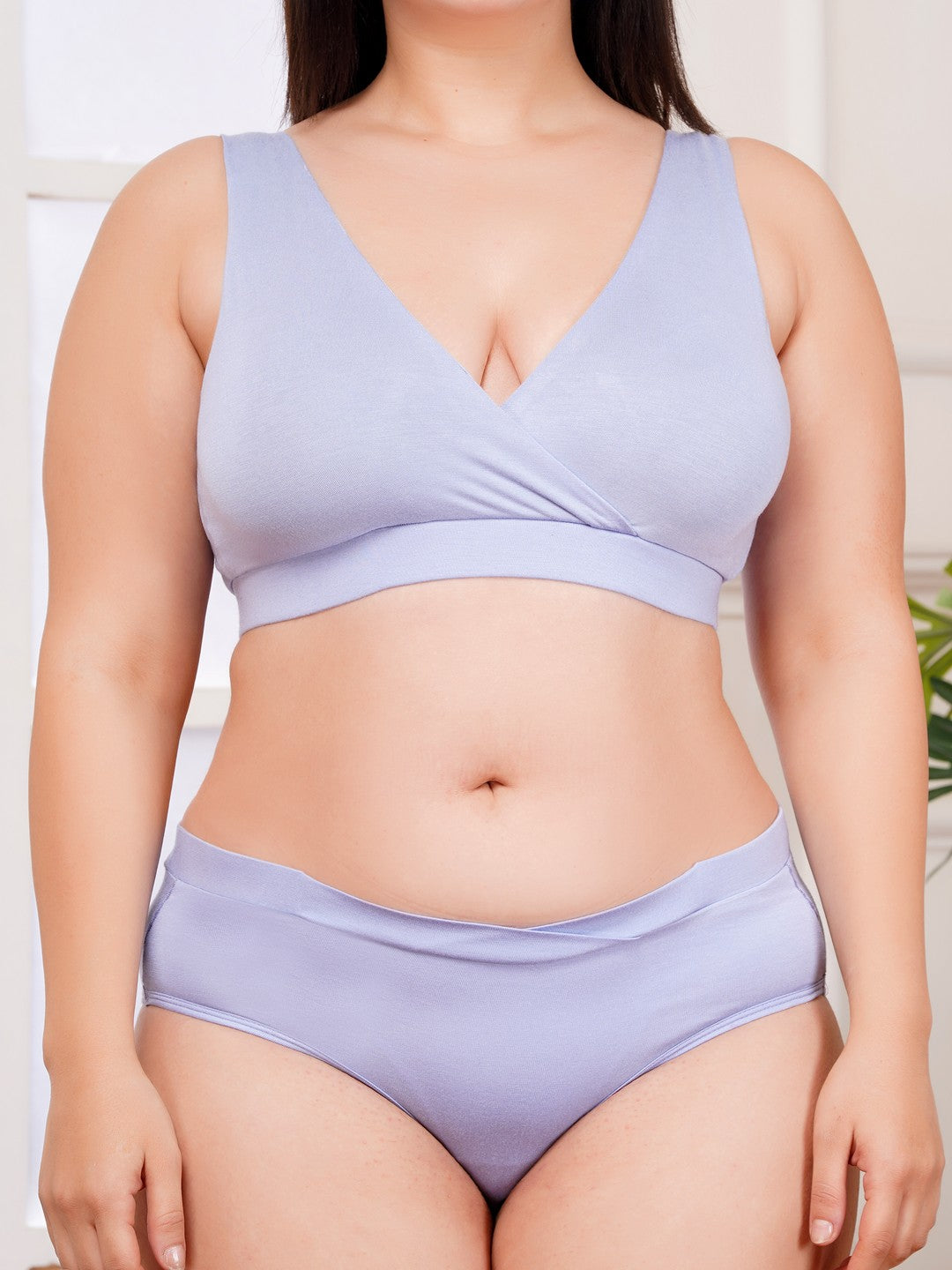 ComfortCare Seamless Wire-Free Nursing Bra & Panty Set (ZALEENA SET)