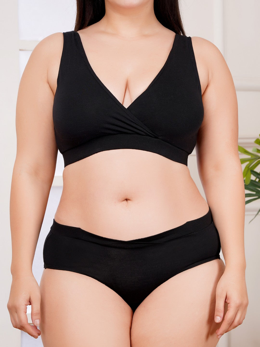 ComfortCare Seamless Wire-Free Nursing Bra & Panty Set (ZALEENA SET)