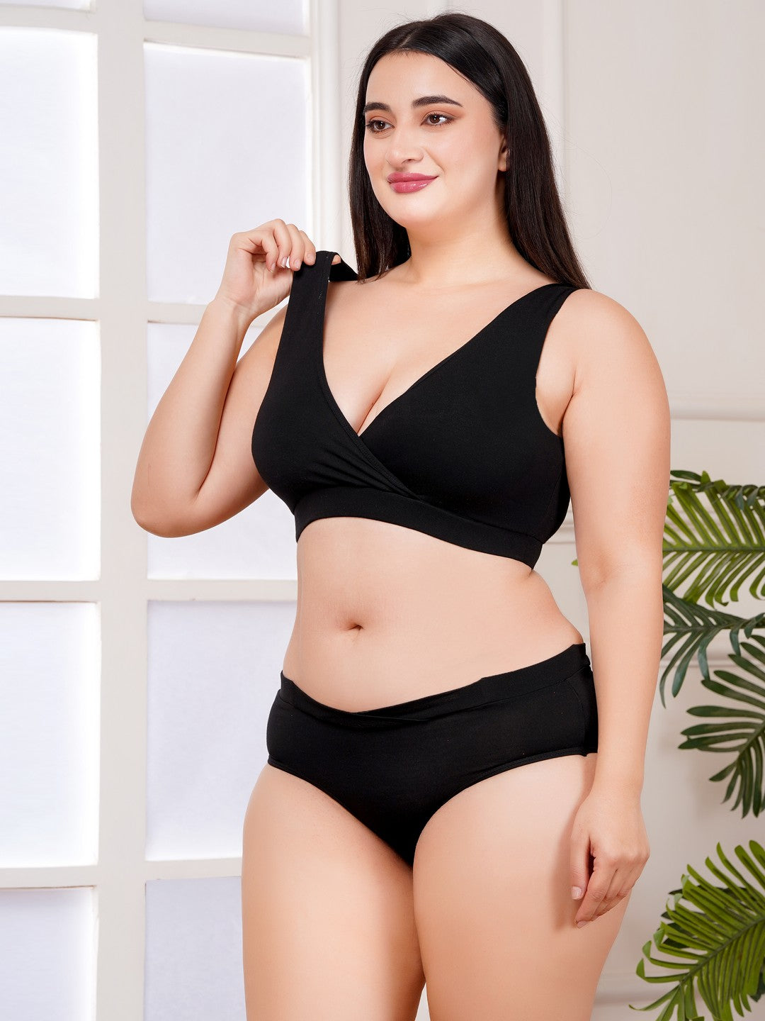 ComfortCare Seamless Wire-Free Nursing Bra & Panty Set (ZALEENA SET)
