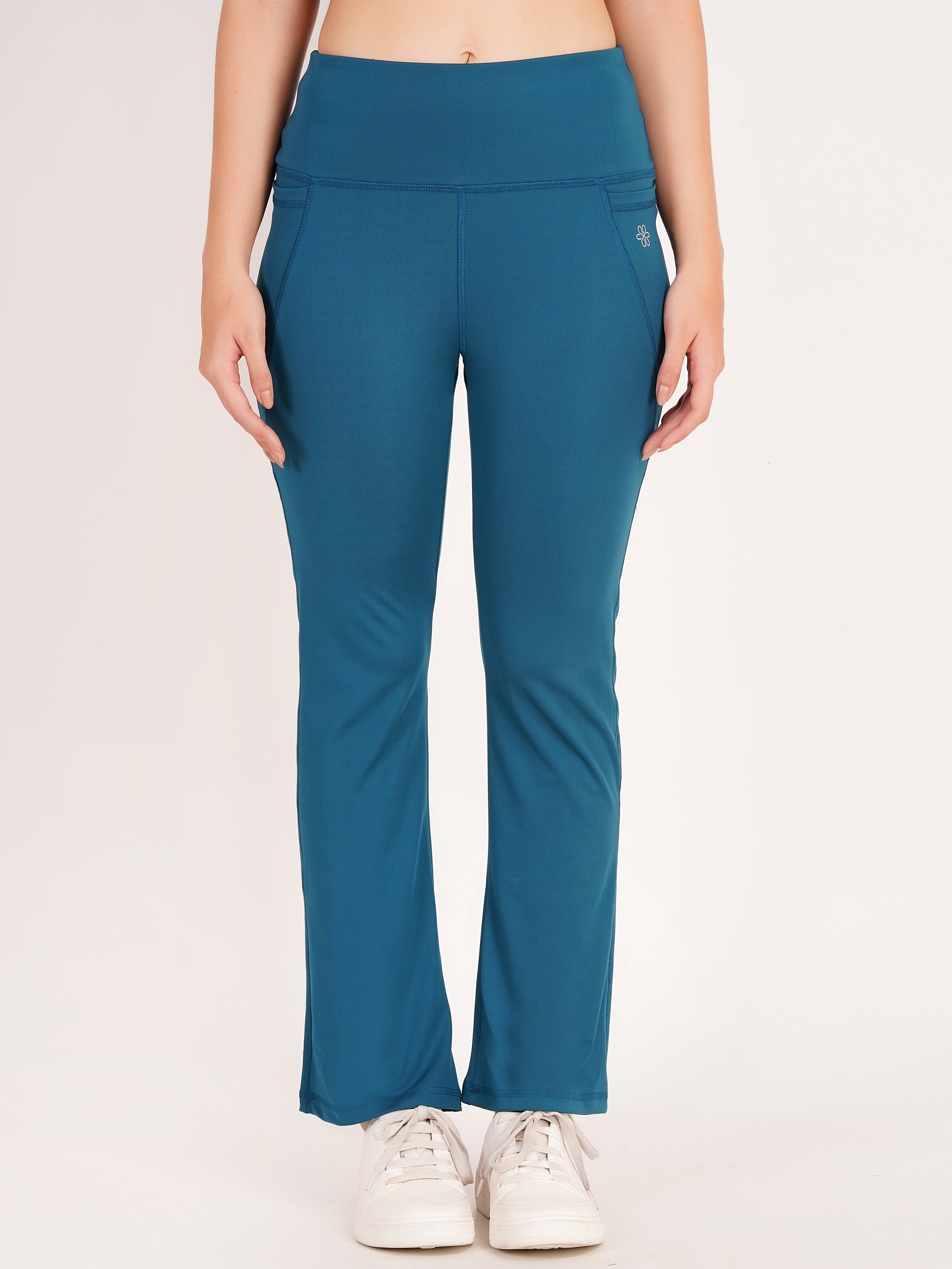 The Everywhere Flare Leggings | Deep Teal