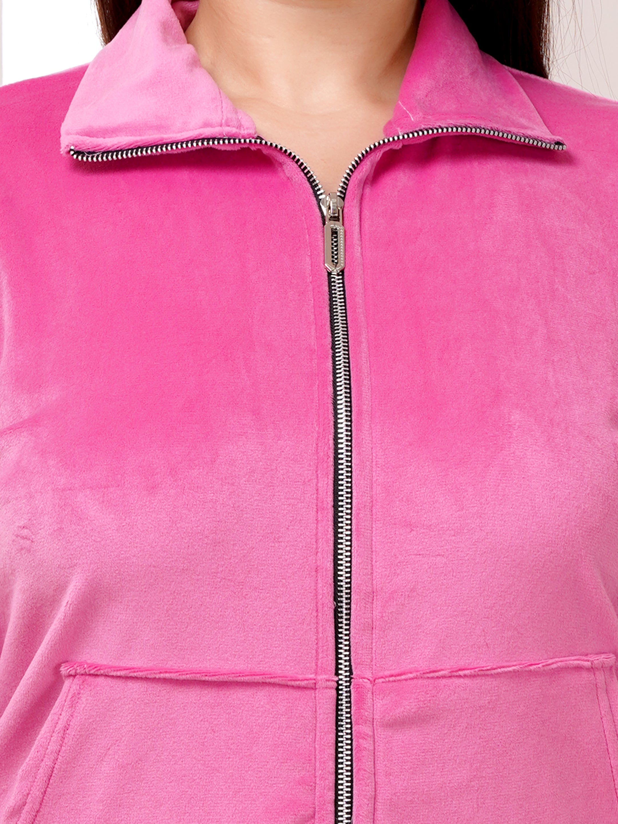 Luxury Winter Fleece Co-ord Set | Zip-Front Jacket & Relaxed Joggers