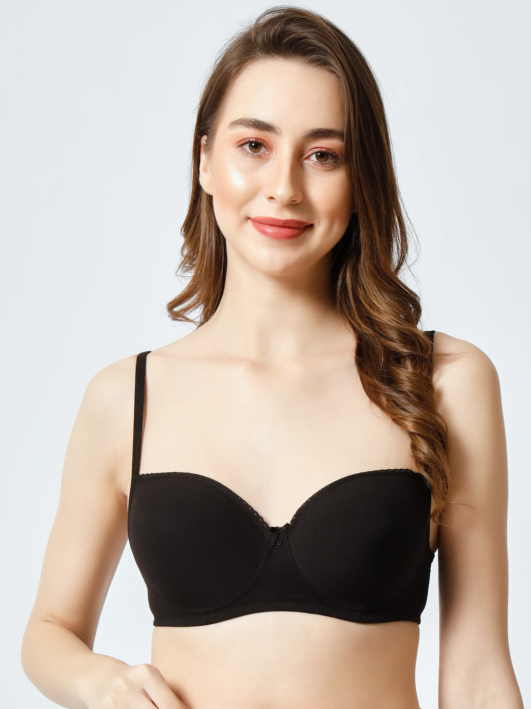 EFFECTINN LIGHTY  Padded Bra EFF_03  (BLACK)