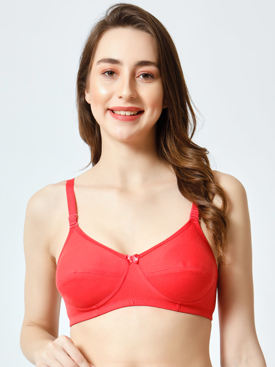 Effectinn Non-Padded Non-Wired Full Cup T-shirt, seamless Bra (1256)