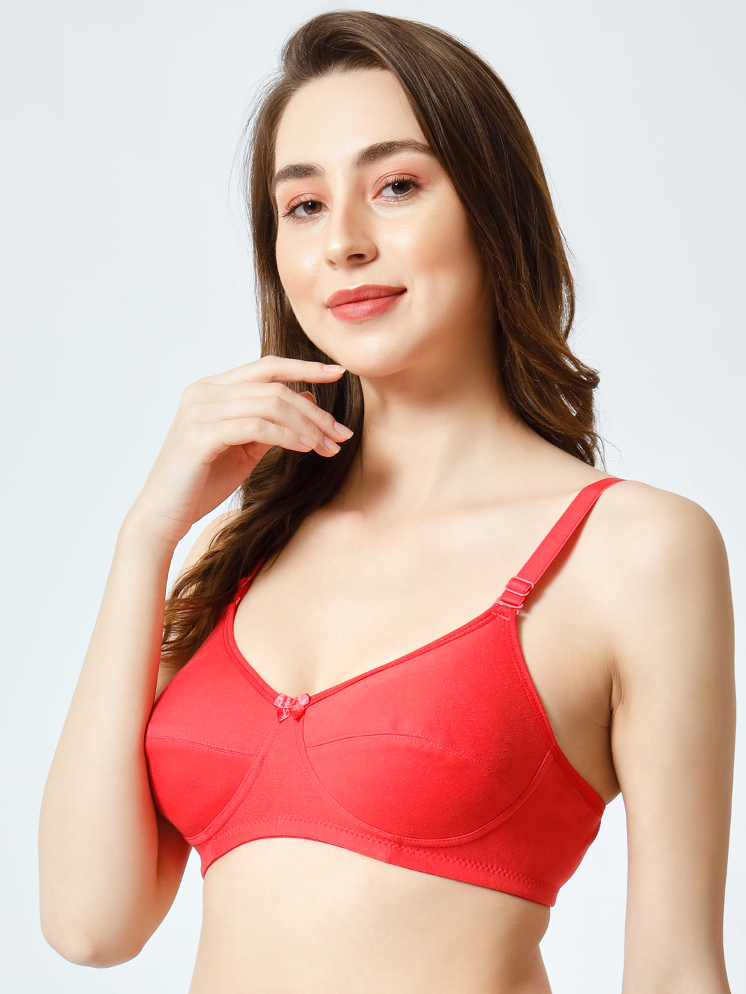 Effectinn Non-Padded Non-Wired Full Cup T-shirt, seamless Bra (1256)