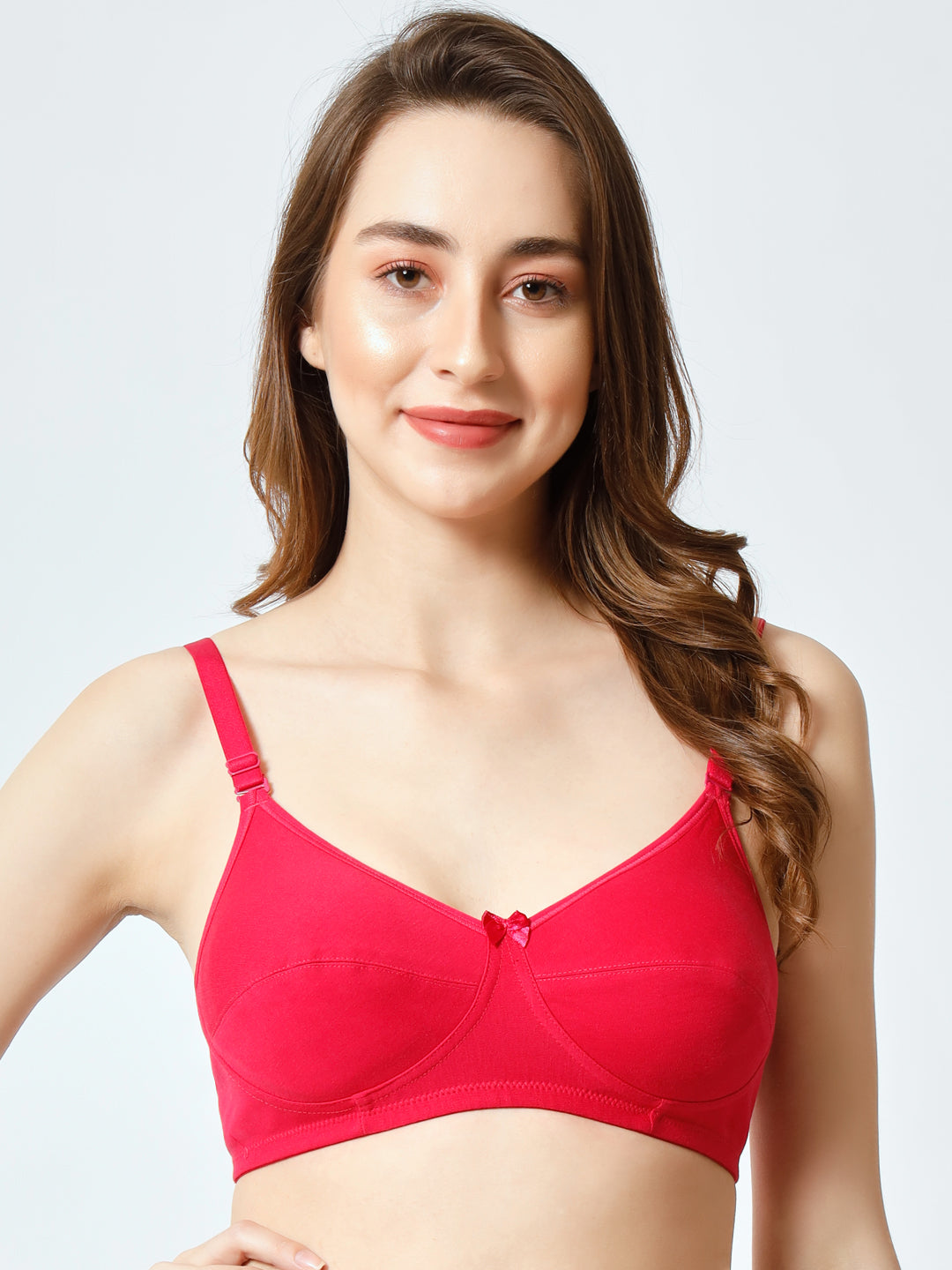 Effectinn Non-Padded Non-Wired Full Cup T-shirt, seamless Bra (1256)