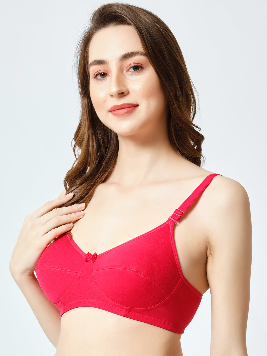 Effectinn Non-Padded Non-Wired Full Cup T-shirt, seamless Bra (1256)