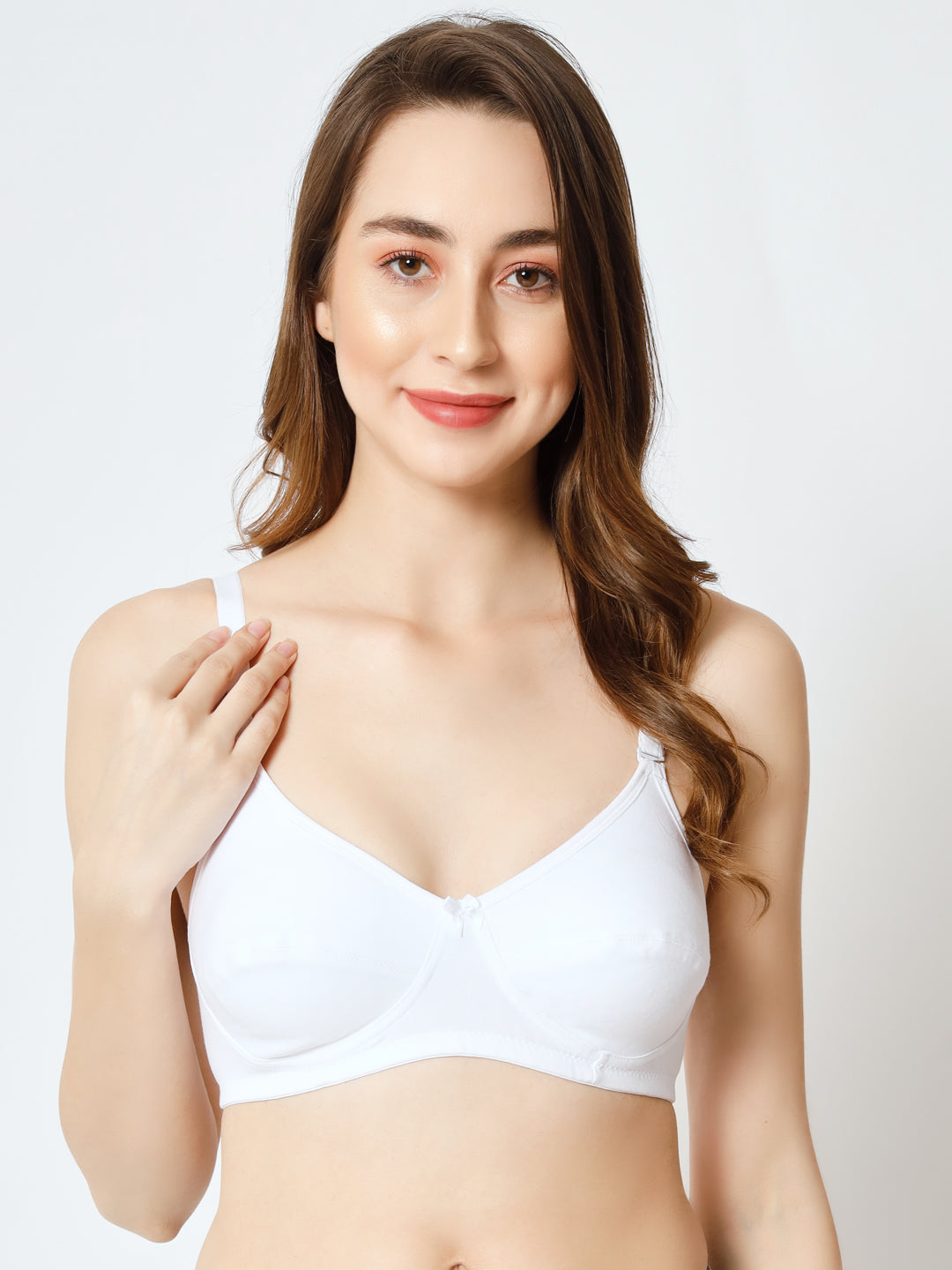 Effectinn Non-Padded Non-Wired Full Cup T-shirt, seamless Bra (1256)