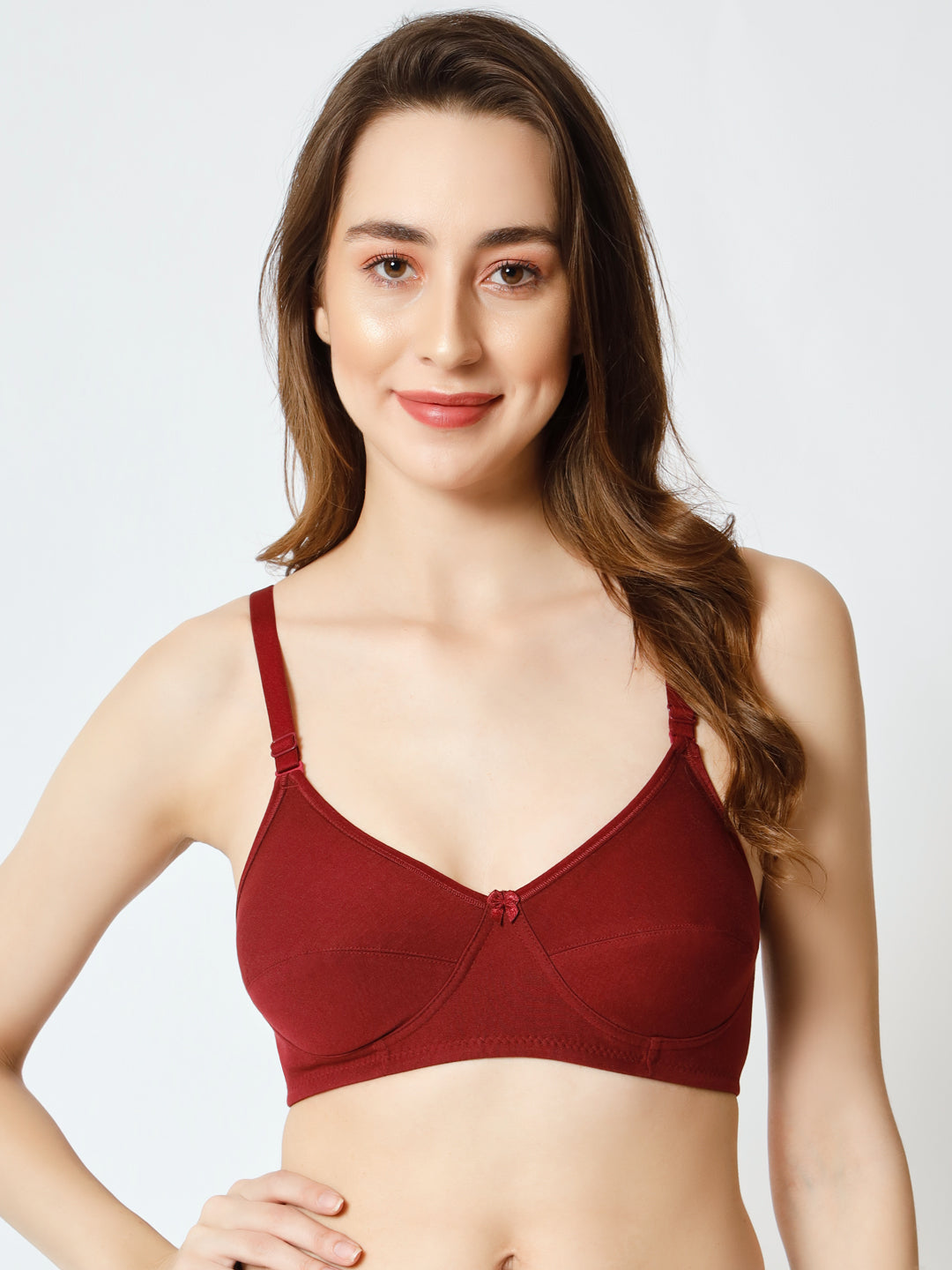 Effectinn Non-Padded Non-Wired Full Cup T-shirt, seamless Bra (1256)