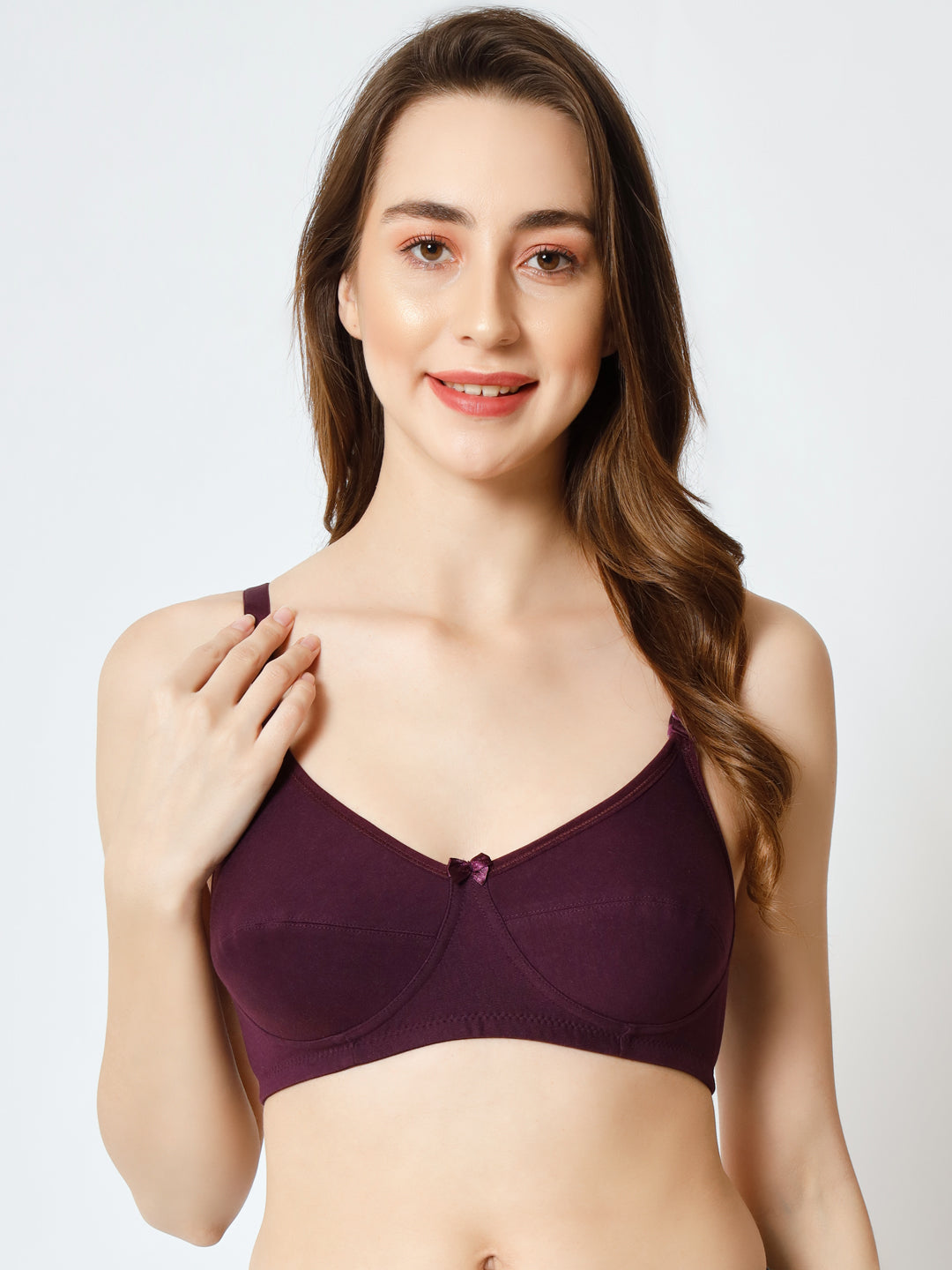 Effectinn Non-Padded Non-Wired Full Cup T-shirt, seamless Bra (1256)