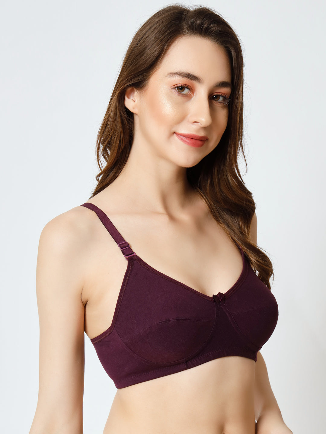 Effectinn Non-Padded Non-Wired Full Cup T-shirt, seamless Bra (1256)