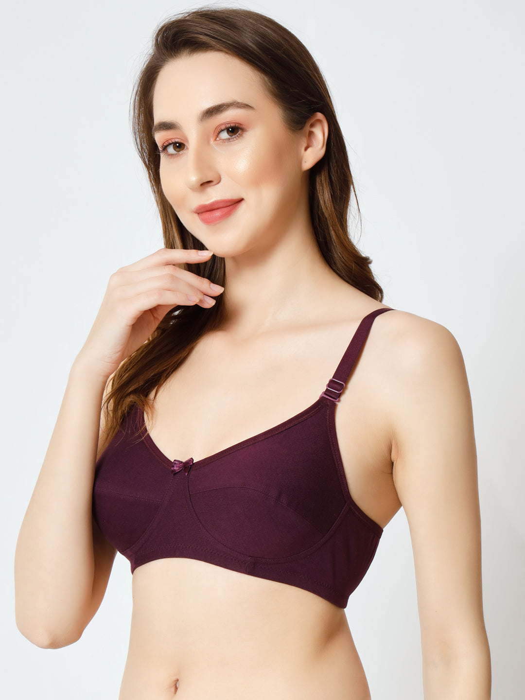 Effectinn Non-Padded Non-Wired Full Cup T-shirt, seamless Bra (1256)