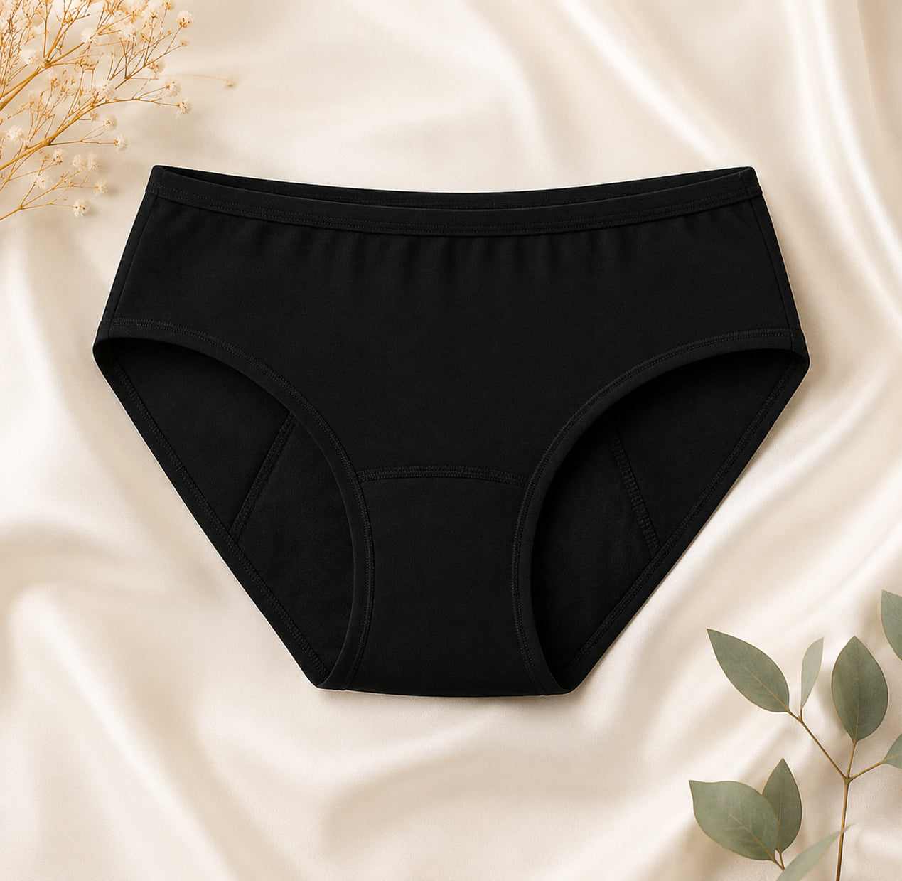 Ultra Soft Leak-Proof Period Panty for Women | High Waist Comfortable Reusable Menstrual Underwear(PERIOD PANTY)