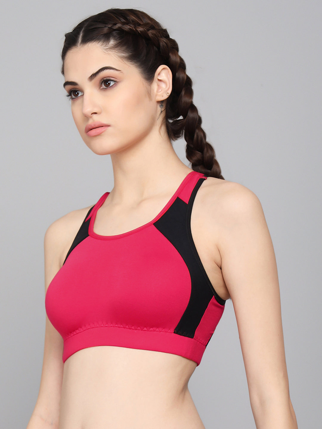 FlexFit Non-Padded Sports Bra  1201(EROSE)